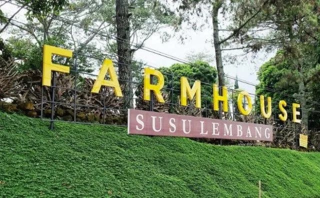 Foto pemandangan Farmhouse Susu Lembang, destinasi wisata Bandung